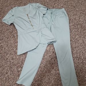 Sage Jaanuu Scrub Set